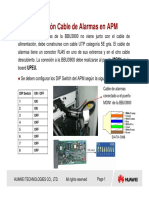 APM200 Cable Alarmas APM BBU3900