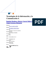 Tecnologías de La Información y La Comunicación 4