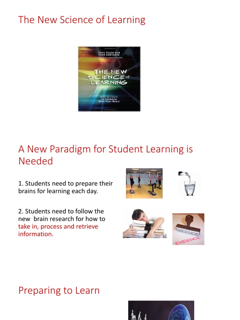 Preparing Your Brain for Learning | PDF | Memory | Sleep