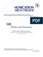 Werner Wirth and Holger Schramm - Media and Emotions PDF