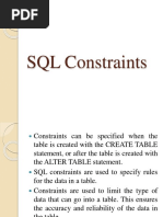 30 - 2017 - SQL Constraints