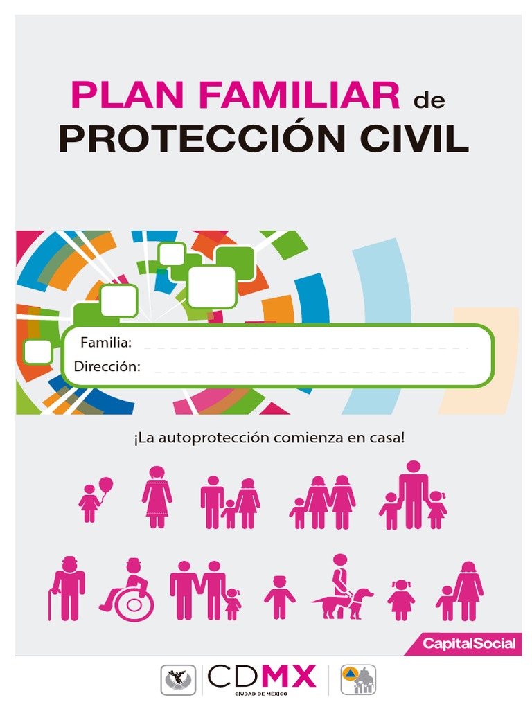 Plan Familiar de Protección Civil en Casa | PDF | Defensa Civil ...