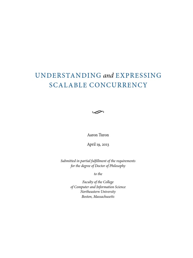 master thesis parallel computing
