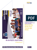 Manifesto Eleitoral PLMT - Vitorino das Donas