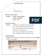 Direitos comerciais do cheque: definição, partes e modalidades