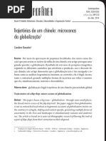 As Tragetórias de Um Chinelo