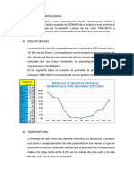 Informacion Climatologica Nicacio 