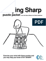 Staying Sharp Puzzle Series PDF