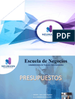 Presupuestos - Costos y Su Clasificacion