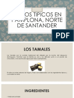Platos Tipicos - Pamplona Norte de Santander