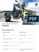 Rider's Manual (US Model) : BMW Motorrad