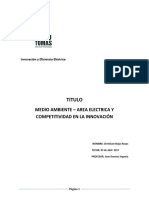 Innovación y Eficiencia Eléctrica TRABAJO N°3