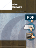 Indice Relativo. Sistemas de Clasificación Decimal Dewey