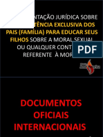 Fundamentação Jurídica Sobre A Competência Exclusiva Dos Pais para Educar Seus Filhos PDF