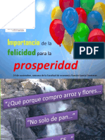 Importancia de La Felicidad para La Prosperidad