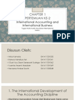 summary of chapter 1 International Accounting Radebough