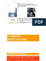 1.3 Mision - Vision