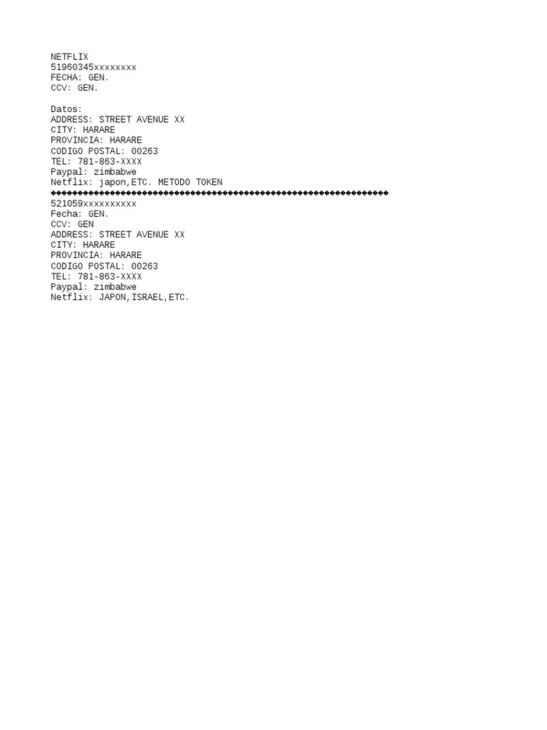 X2 Bin Netflix Via Paypal PDF