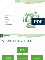 Diagrama de Caracterización - SGC