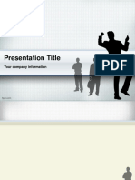 Presentation Title: Your Company Information