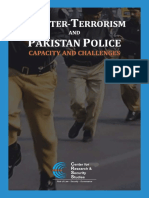Counter Terrorism and Pakistan Police