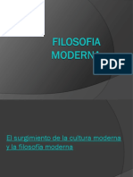 FILOSOFIA MODERNA DIAPOSITIVAS