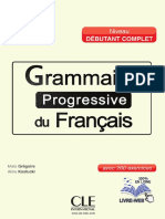 Grammaire Progressive - Debutant