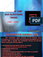 Criminal Law Bar Trend Version 3
