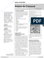 Fiche Pédagogique - Le Carnaval Des Animaux PDF