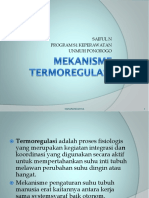 Mekanisme Termoregulasi