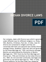 Indian Divorce Laws