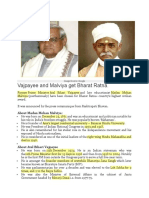 About Madan Mohan Malviya & Atal Bihari Vajpayee