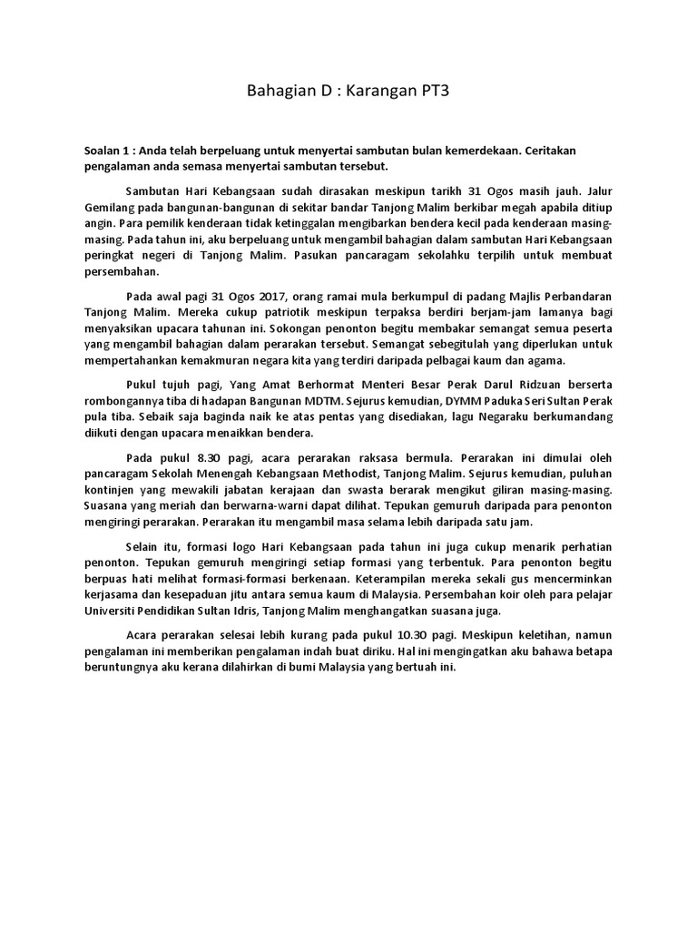 Bahagian D Pdf