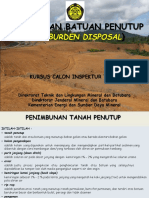 MKLH Penimbuanan Batuan Penutup