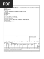 Schedule of Beam and Slab Sample