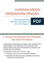 Pemeliharaan Mesin Kendaraan Ringan