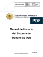 SGC-F-GPR-14 Manual de Usuario Sistema Denuncias Web
