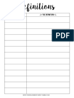 Definitions PDF