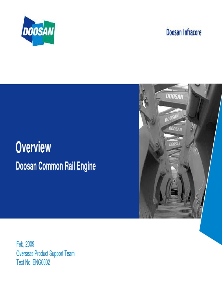 Doosan DL06/DV11 Engine Specifications | PDF | Internal Combustion ...