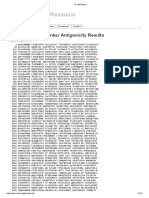 Kolaskar & Tongaonkar Antigenicity Results