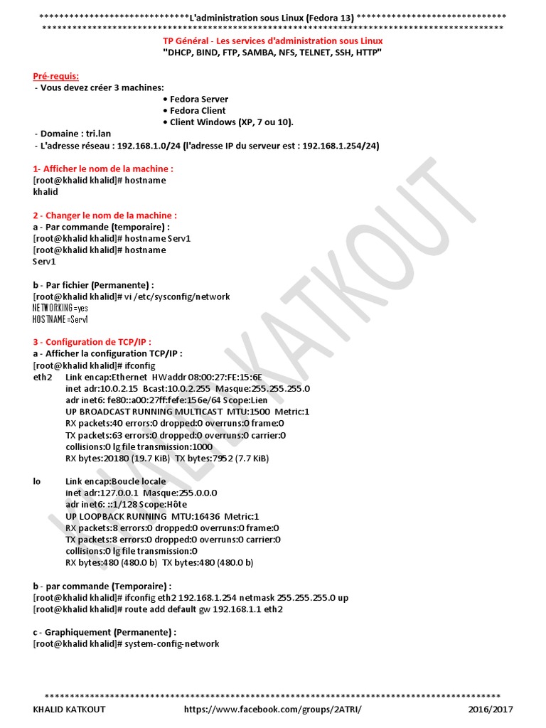 Ladministration Sous Linux | PDF | Enveloppe de protection | Couche ...