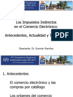Los Impuestos Indirectos en El Comercio Electrónico: Antecedentes, Actualidad y Tendencias - Guzmán Ramírez