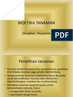 KWT 2 Bioetika Tanaman