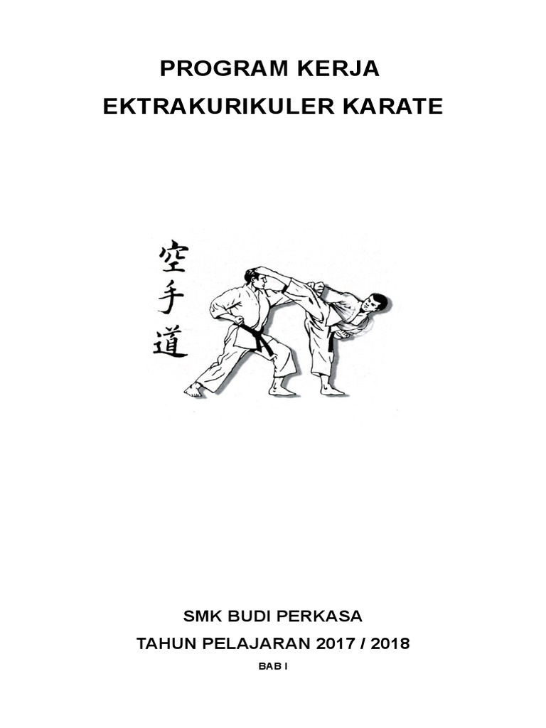 Program Tahunan Ekstrakurikuler Karate Pdf