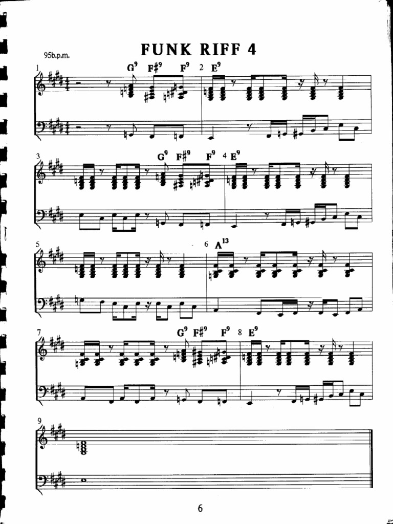 Funk Riff 04 | PDF