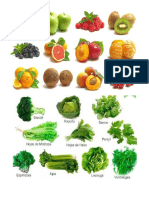 10 Frutas Verduras Animales Marinos Animales Terrestres Etc 10 de Todo