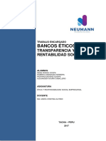 Trabajo Bancos Eticos