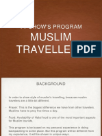 TV Show'S Program: Muslim Travellers