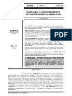 PETROBRAS N-1655 B - Montagem E Condicionamento de Compressores Alternativos PDF
