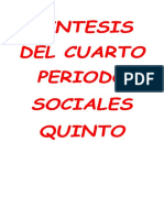 Sintesis Del 4 Periodo Sociales